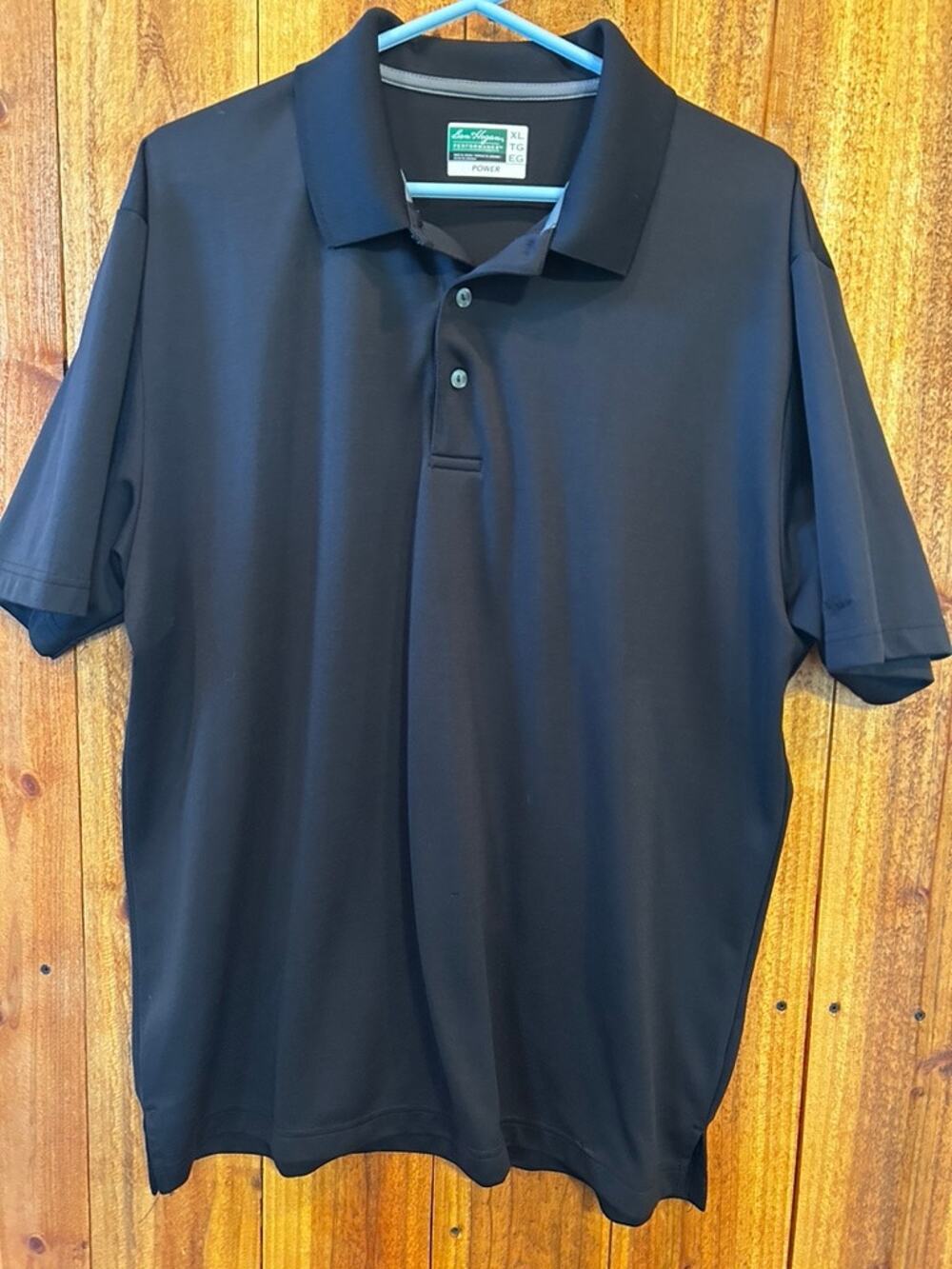 Ben Hogan Black Performance Polo Shirt EUC Size XL